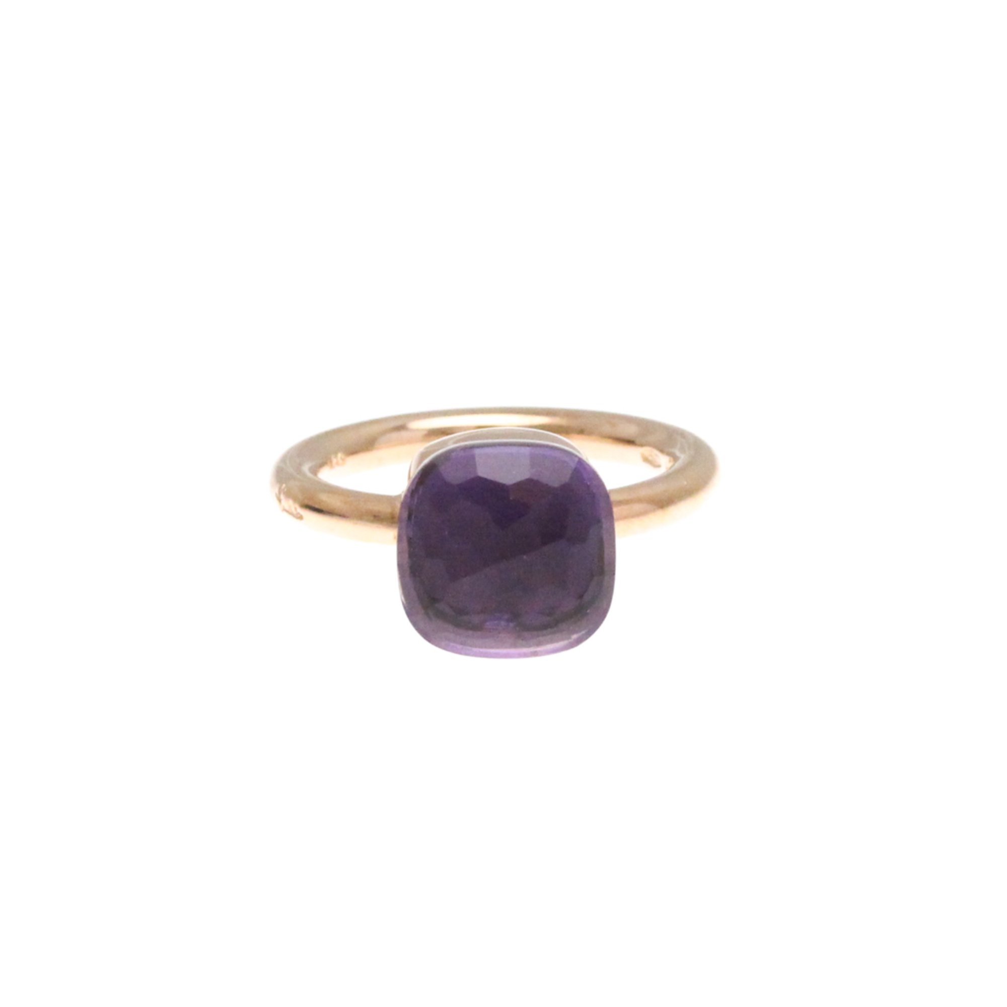 Pomellato Nudo Ring Amethyst Pink Gold (18K) Fashion Amethyst Band Ring Pink Gold