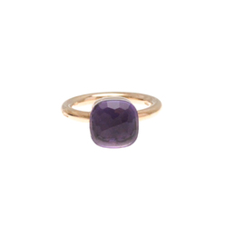 Pomellato Nudo Ring Amethyst Pink Gold (18K) Fashion Amethyst Band Ring Pink Gold