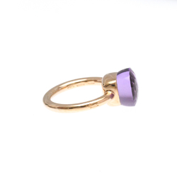 Pomellato Nudo Ring Amethyst Pink Gold (18K) Fashion Amethyst Band Ring Pink Gold