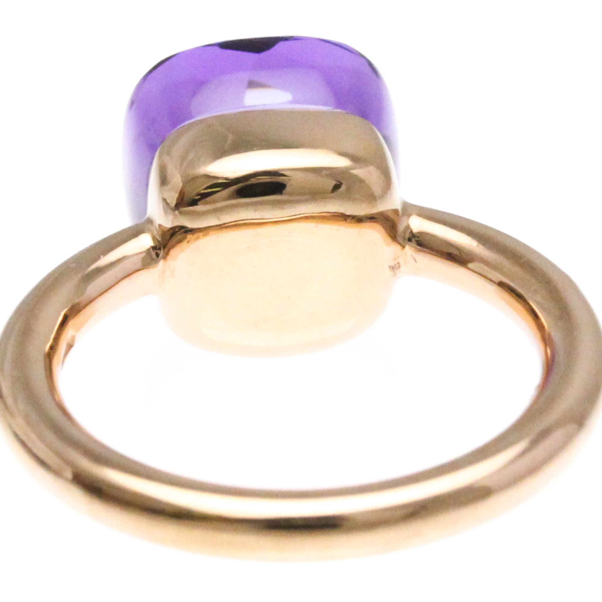 Pomellato Nudo Ring Amethyst Pink Gold (18K) Fashion Amethyst Band Ring Pink Gold