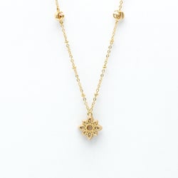 Gucci Flora Diamond Necklace Yellow Gold (18K) Diamond Men,Women Fashion Pendant Necklace (Gold)