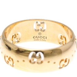 Gucci Icon Pink Gold (18K) Fashion No Stone Band Ring Pink Gold