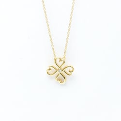 Tiffany Loving Heart Yellow Gold (18K) Diamond Women,Men Fashion Pendant Necklace (Gold)