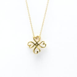 Tiffany Loving Heart Yellow Gold (18K) Diamond Women,Men Fashion Pendant Necklace (Gold)