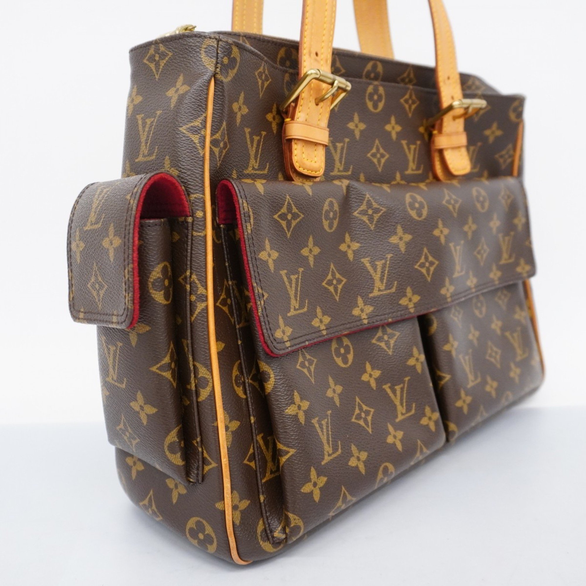 Louis Vuitton Tote Bag Monogram Vivacite GM M51163 Brown Women's