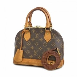 Louis Vuitton Handbag Monogram Alma BB M46990 Brown Ladies