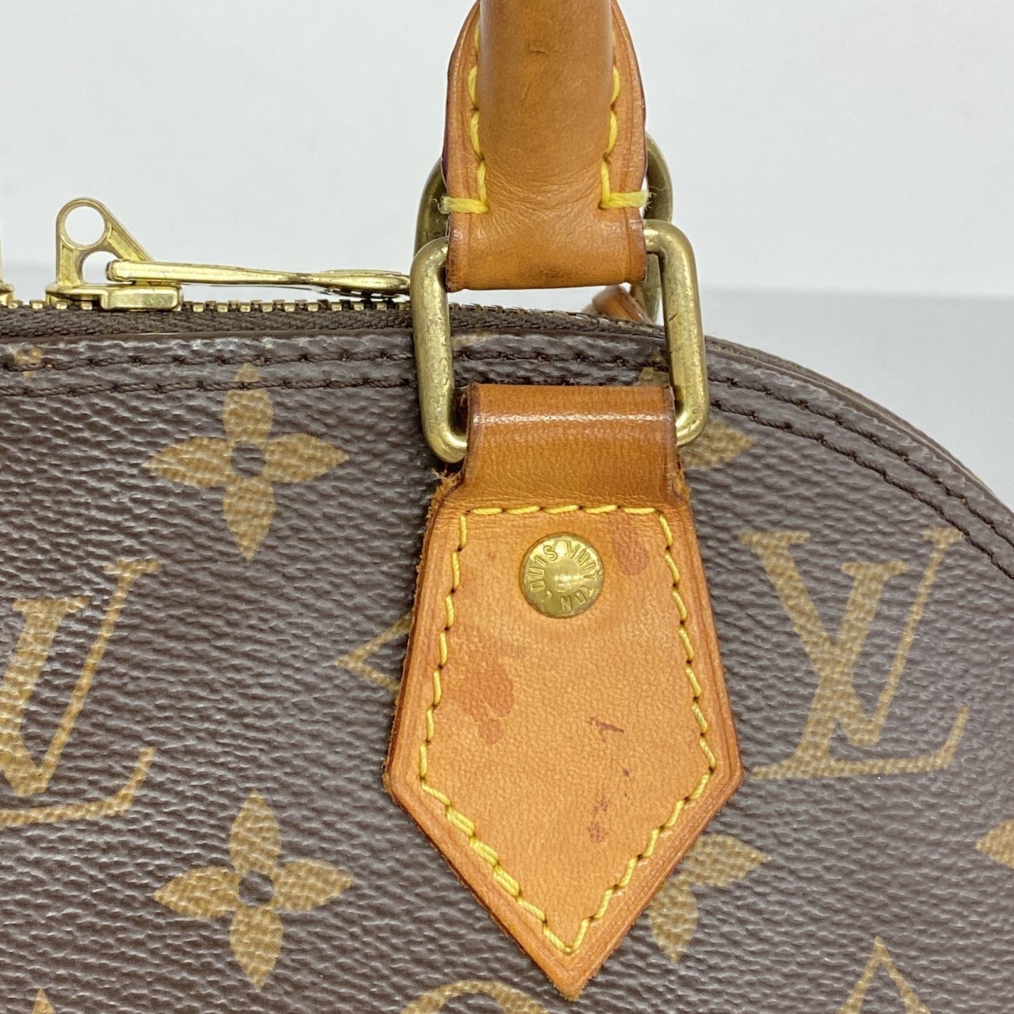 Louis Vuitton Handbag Monogram Alma BB M46990 Brown Ladies