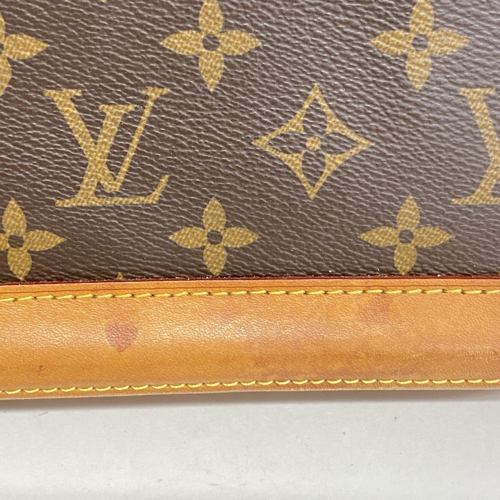 Louis Vuitton Handbag Monogram Alma BB M46990 Brown Ladies