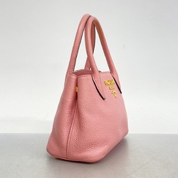 Prada handbag leather pink ladies