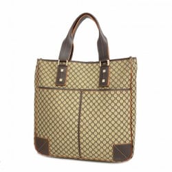 Celine Tote Bag Macadam Canvas Brown Women's