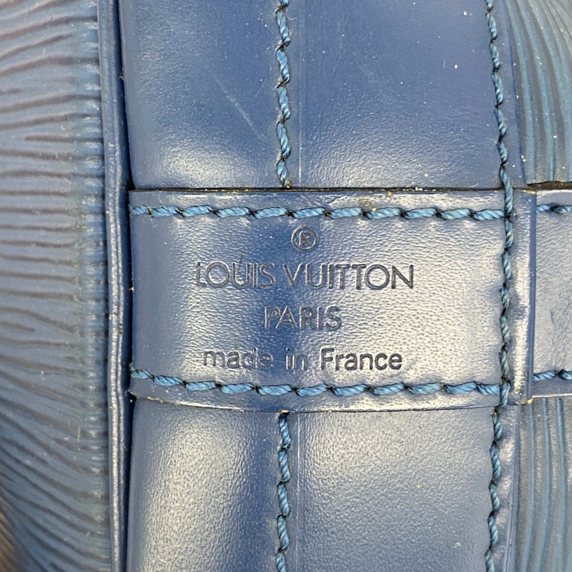 Louis Vuitton Shoulder Bag Epi Noe M44005 Toledo Blue Ladies