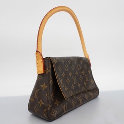 Louis Vuitton Shoulder Bag Monogram Looping M51147 Brown Ladies