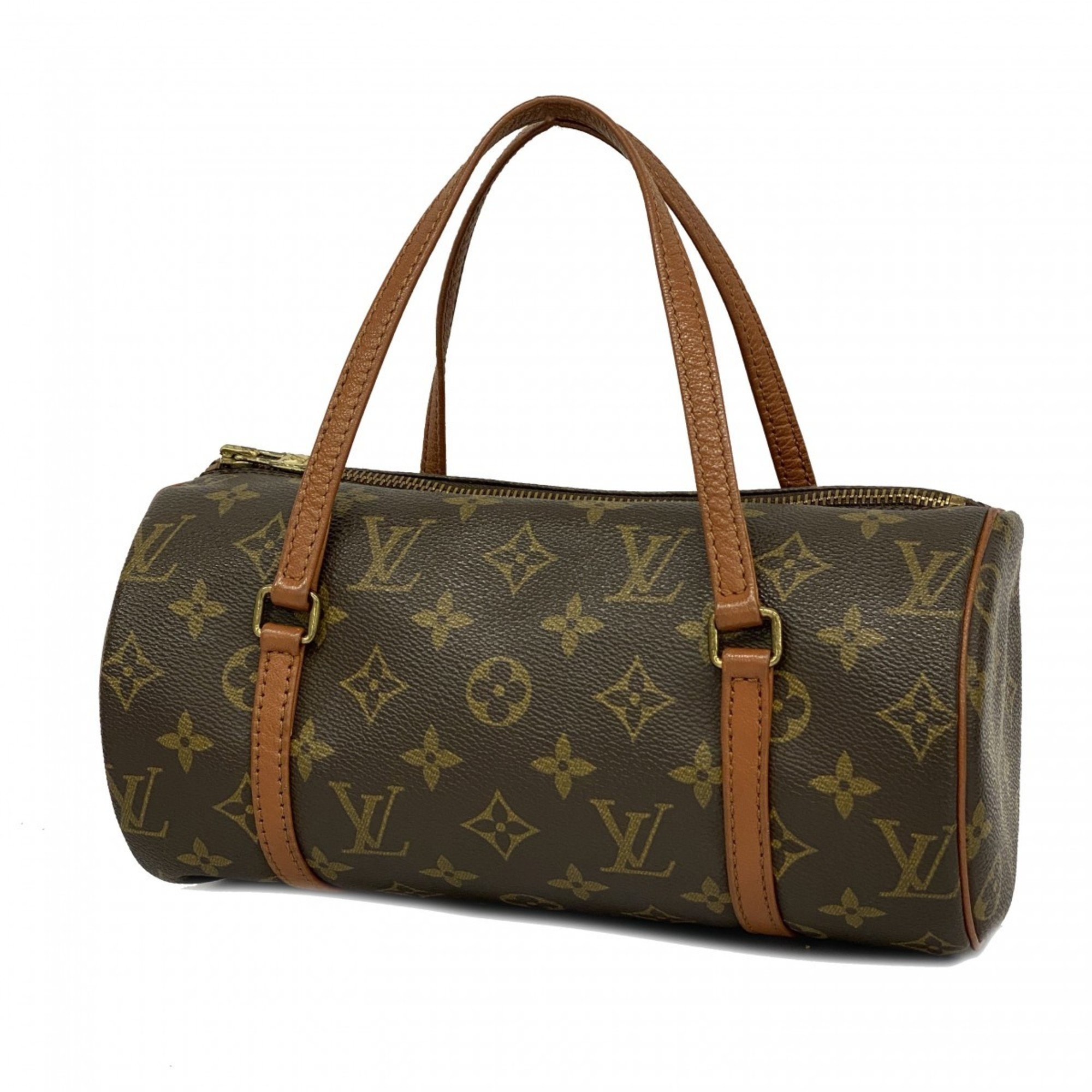 Louis Vuitton handbag Monogram Papillon 26 M51386 Brown ladies