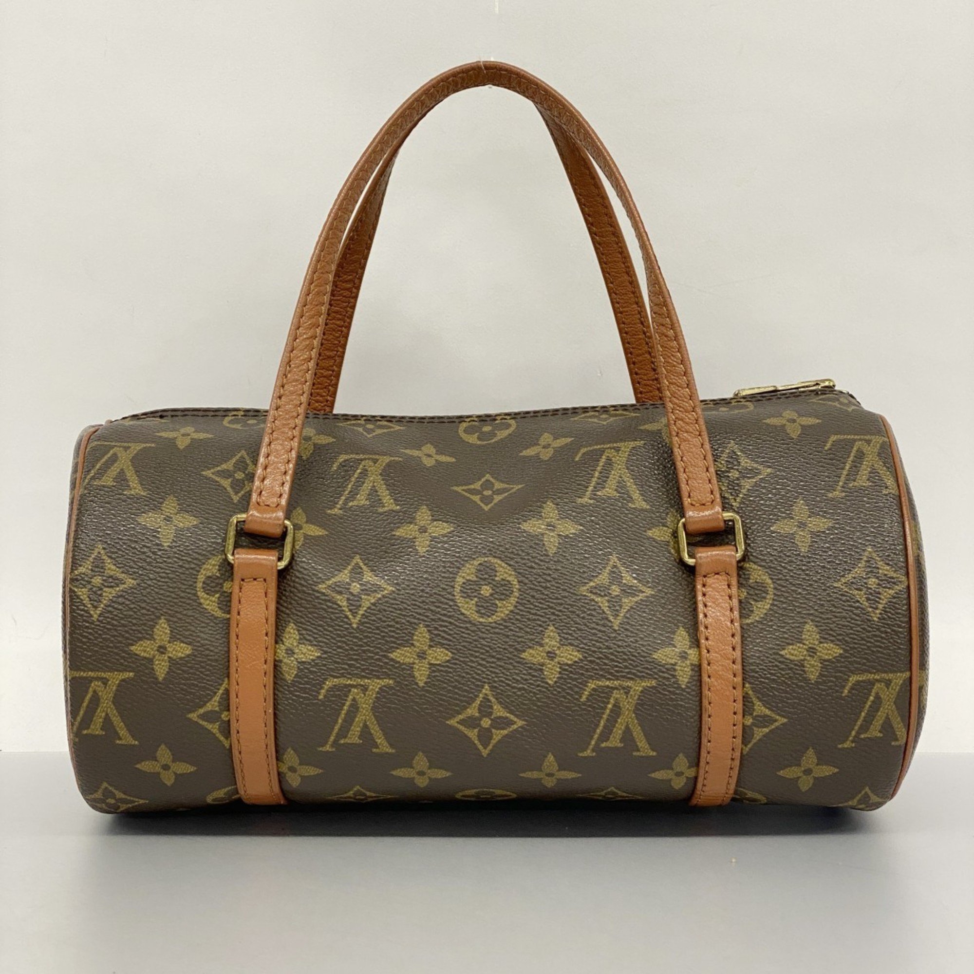 Louis Vuitton handbag Monogram Papillon 26 M51386 Brown ladies