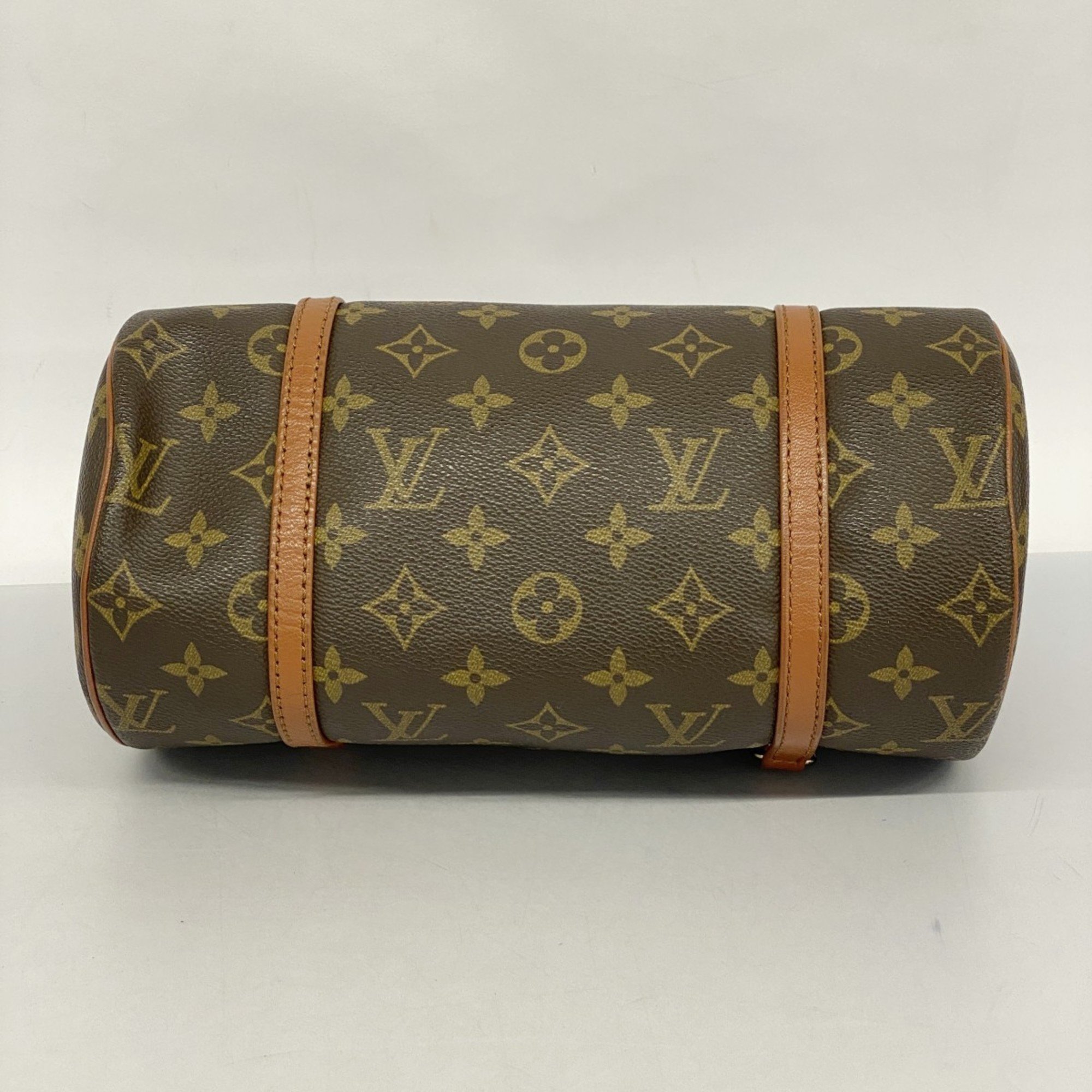 Louis Vuitton handbag Monogram Papillon 26 M51386 Brown ladies