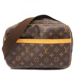 Louis Vuitton Shoulder Bag Monogram Reporter PM M45254 Brown Ladies