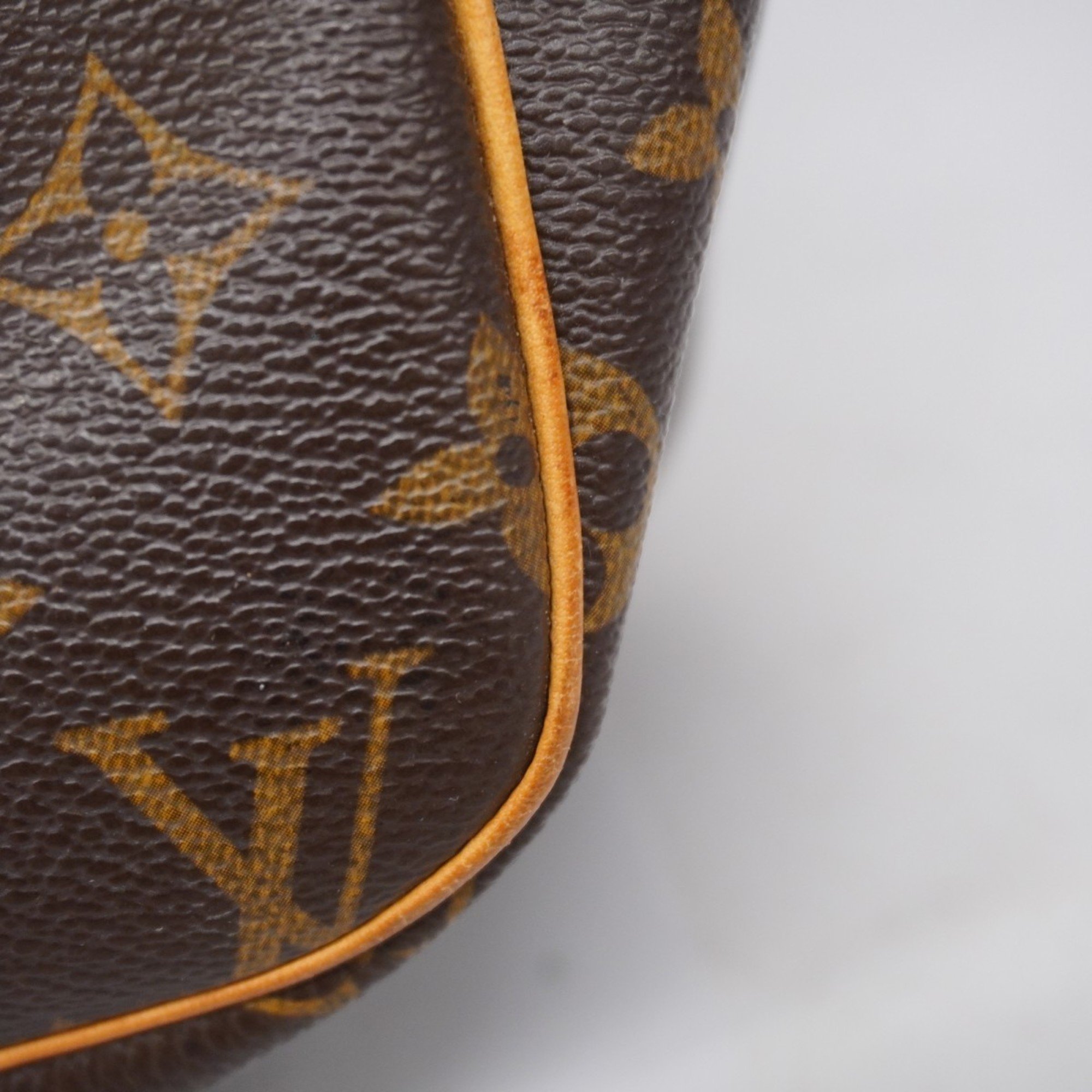 Louis Vuitton Shoulder Bag Monogram Reporter PM M45254 Brown Ladies