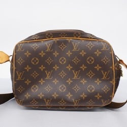 Louis Vuitton Shoulder Bag Monogram Reporter PM M45254 Brown Ladies