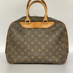 Louis Vuitton Handbag Monogram Deauville M47270 Brown Ladies