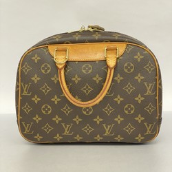 Louis Vuitton Handbag Monogram Trouville M42228 Brown Ladies