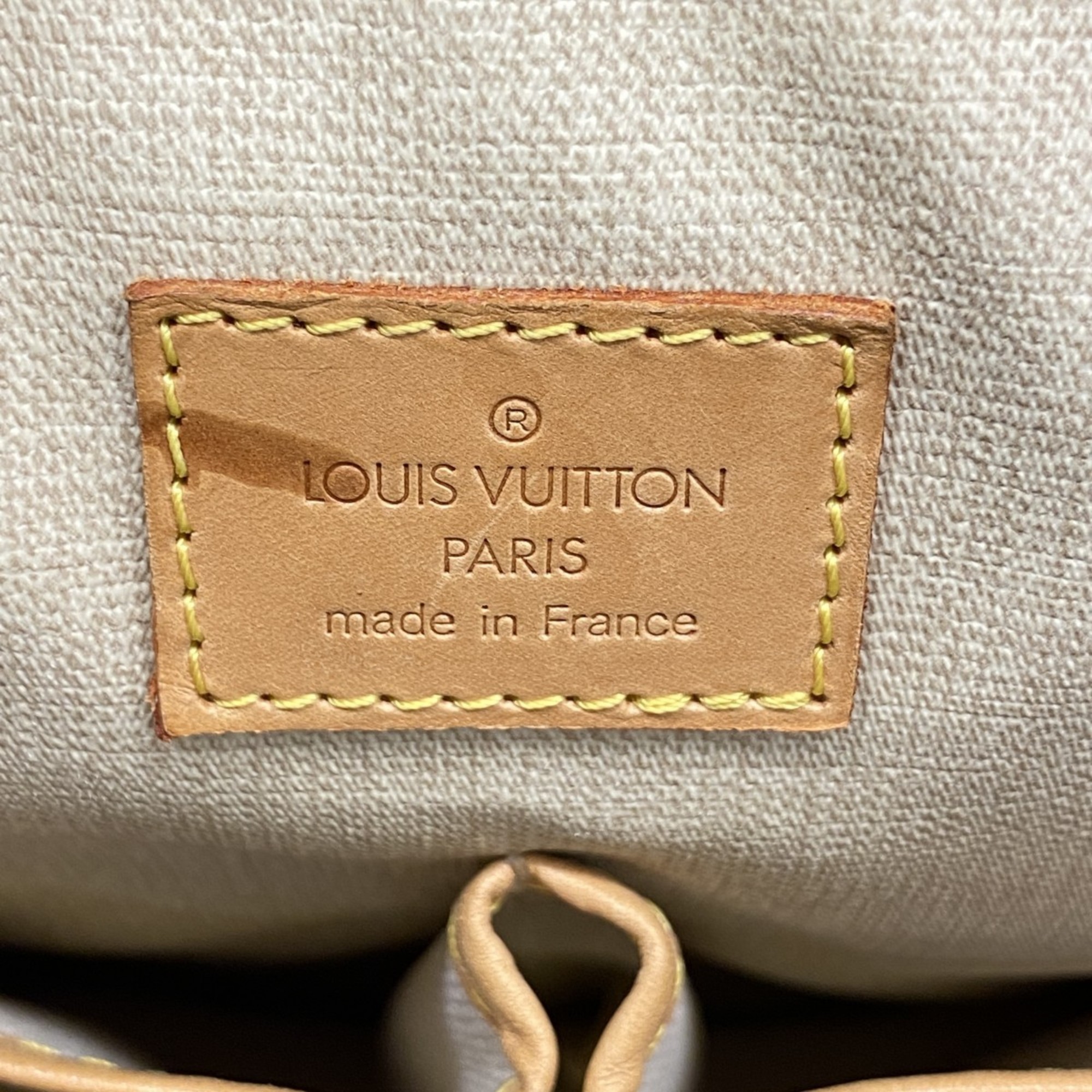 Louis Vuitton Handbag Monogram Trouville M42228 Brown Ladies