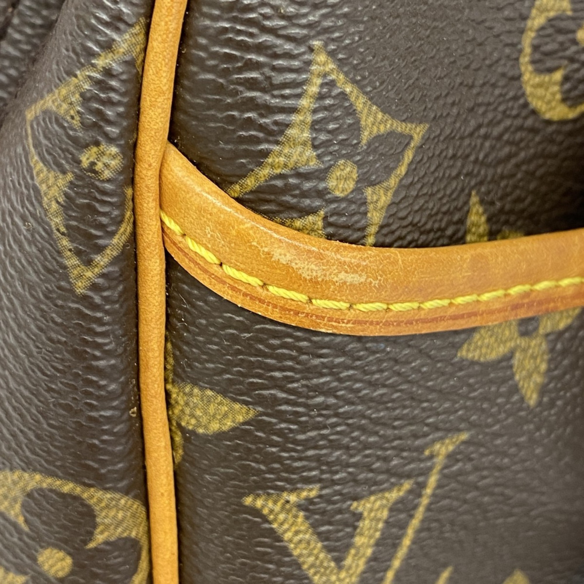 Louis Vuitton Handbag Monogram Trouville M42228 Brown Ladies