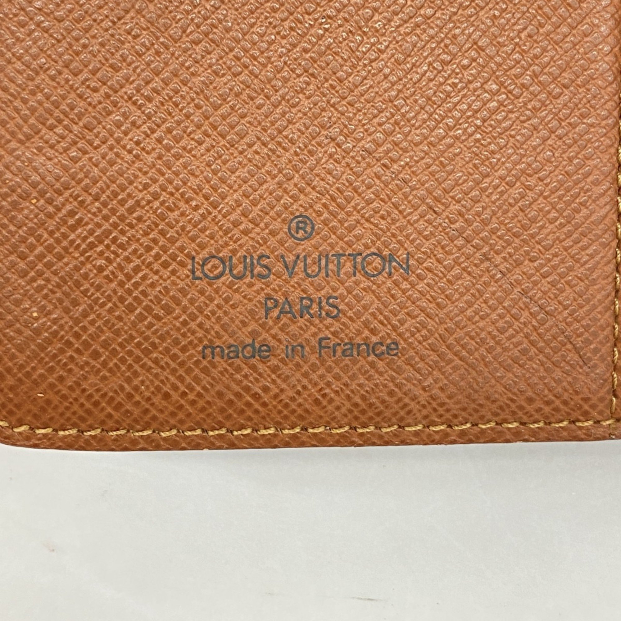 Louis Vuitton Notebook Cover Monogram Agenda PM R20005 Brown Men's Women's