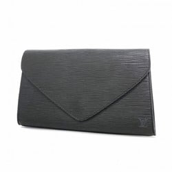 Louis Vuitton Clutch Bag Epi Art Deco M52632 Noir Men's Women's