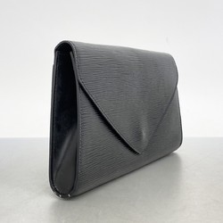 Louis Vuitton Clutch Bag Epi Art Deco M52632 Noir Men's Women's