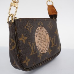 Louis Vuitton Pouch Monogram T&B Pochette Accessoires M60153 Brown Women's