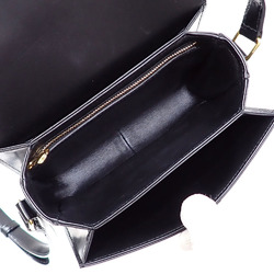 Celine Shoulder Bag Teen Triomphe Women's Black Calfskin 188423BF.38NO A2236126