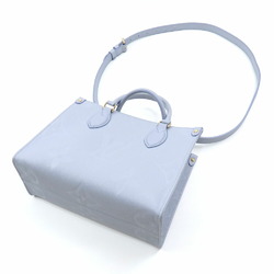 Louis Vuitton Tote Bag Monogram Empreinte On the Go PM Women's M46840 Blue Hand Shoulder Giant A214914