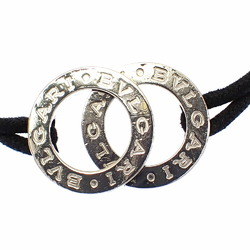 BVLGARI Bvlgari Bracelet for Women SV925 Fabric 11.2g Silver Black 043055