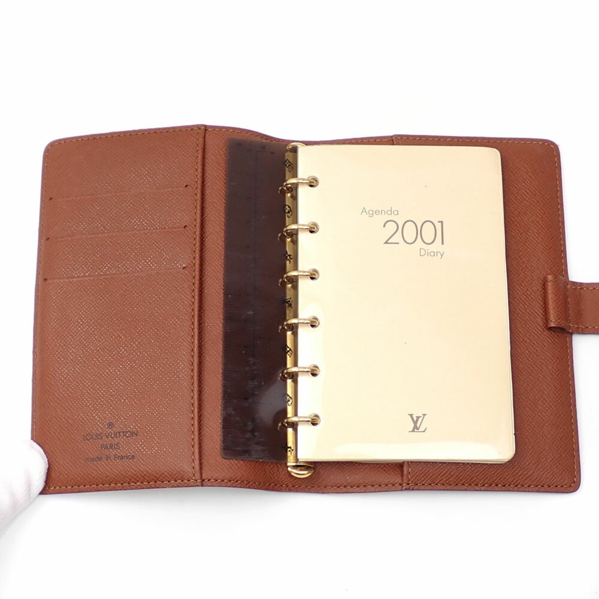 Louis Vuitton Planner Cover Monogram Agenda PM R20005 for Women and Men A2236489