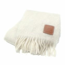 Loewe scarf for women, mohair and other, white, A214942