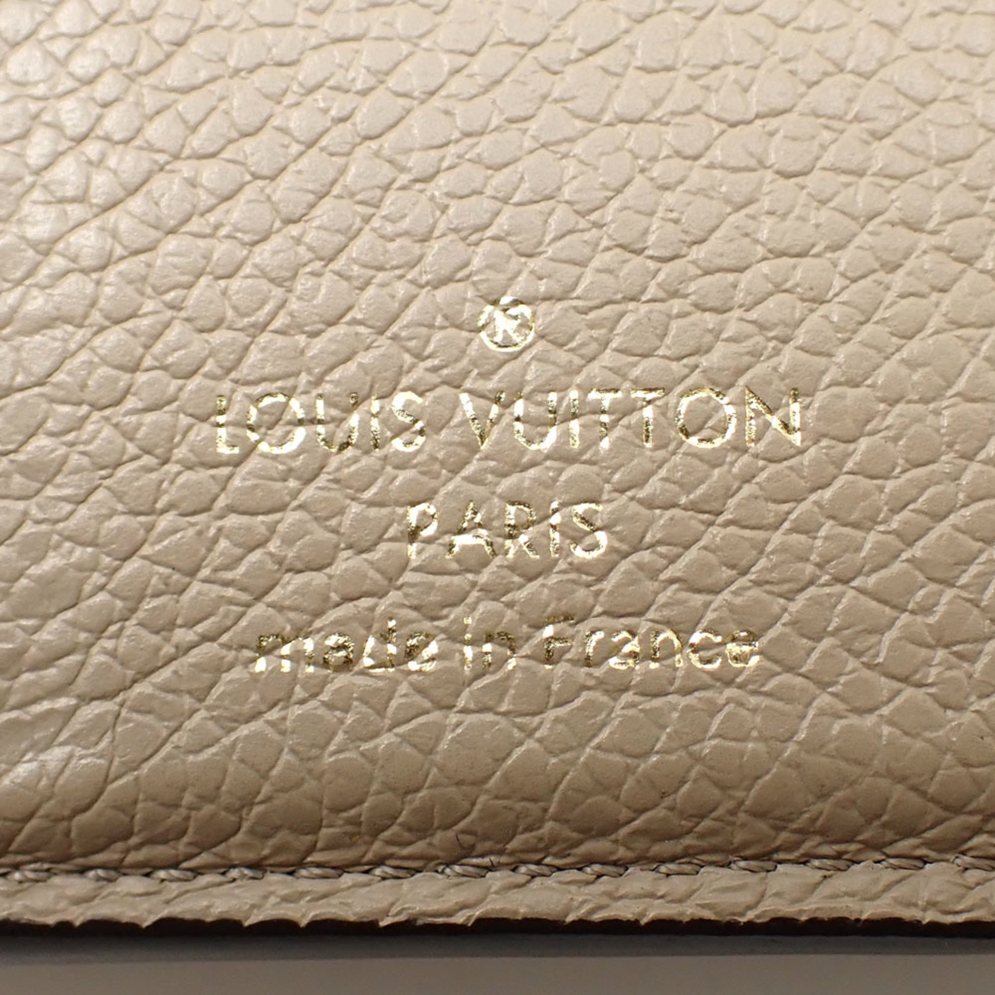 Louis Vuitton Tri-fold Wallet Monogram Empreinte Portefeuille Zoe Women's M69800 Tourterelle A215037