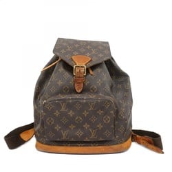 Louis Vuitton Backpack Daypack Monogram Montsouris GM M51135 Brown Men's Women's