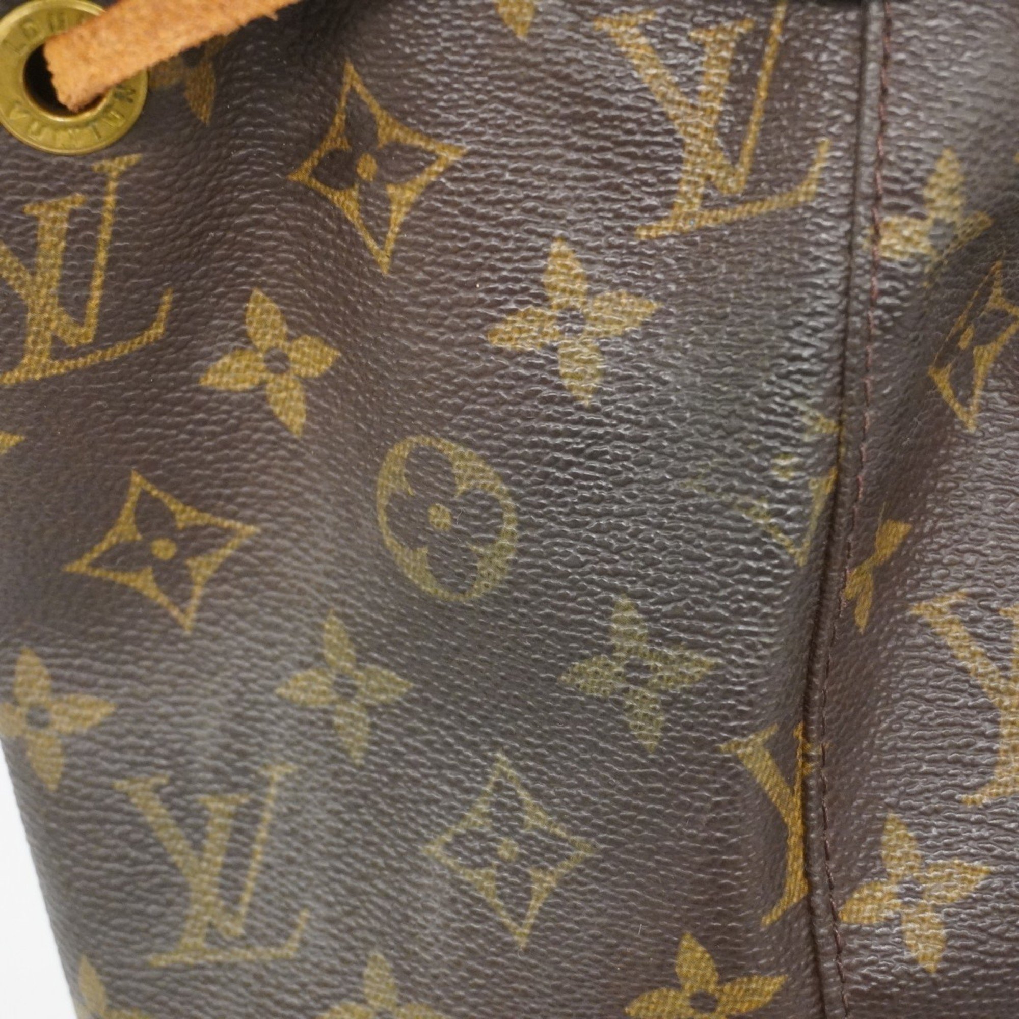 Louis Vuitton Backpack Daypack Monogram Montsouris GM M51135 Brown Men's Women's