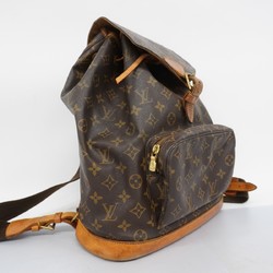 Louis Vuitton Backpack Daypack Monogram Montsouris GM M51135 Brown Men's Women's