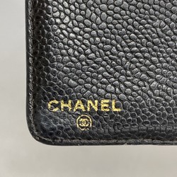 Chanel Notebook Cover, Caviar Skin, Black, Women's