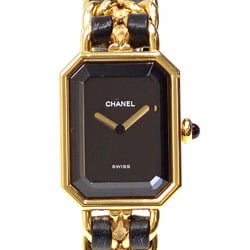 Chanel Watch Premiere Ladies Quartz GP Leather H0001 Battery Operated S Size A2236631