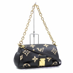 Louis Vuitton Shoulder Bag Bicolor Monogram Empreinte Favorite NM Women's M45859 Black Beige A214820