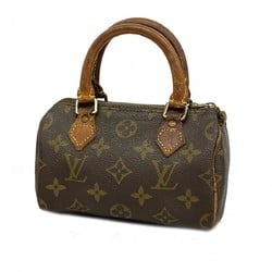 Louis Vuitton Handbag Monogram Speedy M41534 Brown Ladies