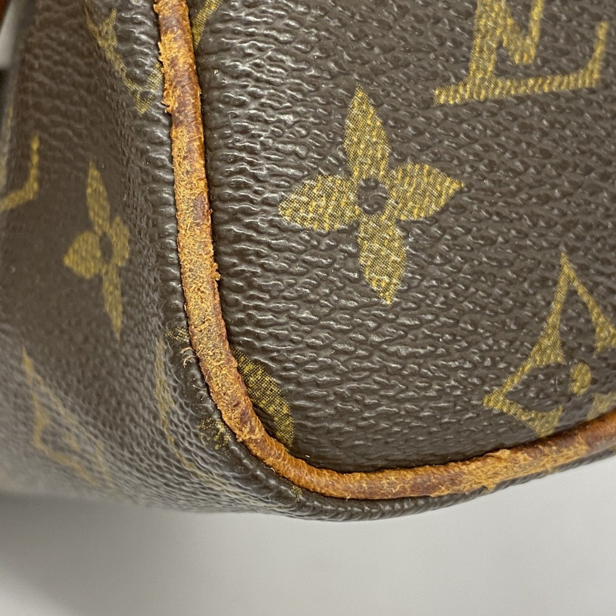 Louis Vuitton Handbag Monogram Speedy M41534 Brown Ladies