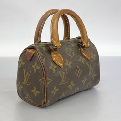 Louis Vuitton Handbag Monogram Speedy M41534 Brown Ladies