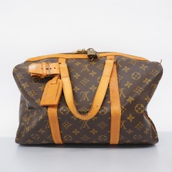 Louis Vuitton Boston Bag Monogram Sax Pool 35 M41626 Brown Men's Women's