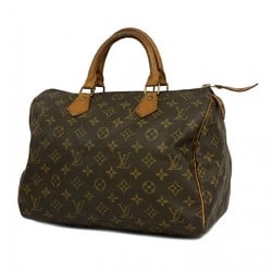 Louis Vuitton Handbag Monogram Speedy 30 M41108 Brown Ladies