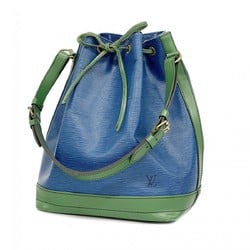 Louis Vuitton Shoulder Bag Epi Bicolor M44044 Toledo Blue Borneo Green Ladies