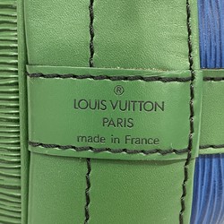 Louis Vuitton Shoulder Bag Epi Bicolor M44044 Toledo Blue Borneo Green Ladies