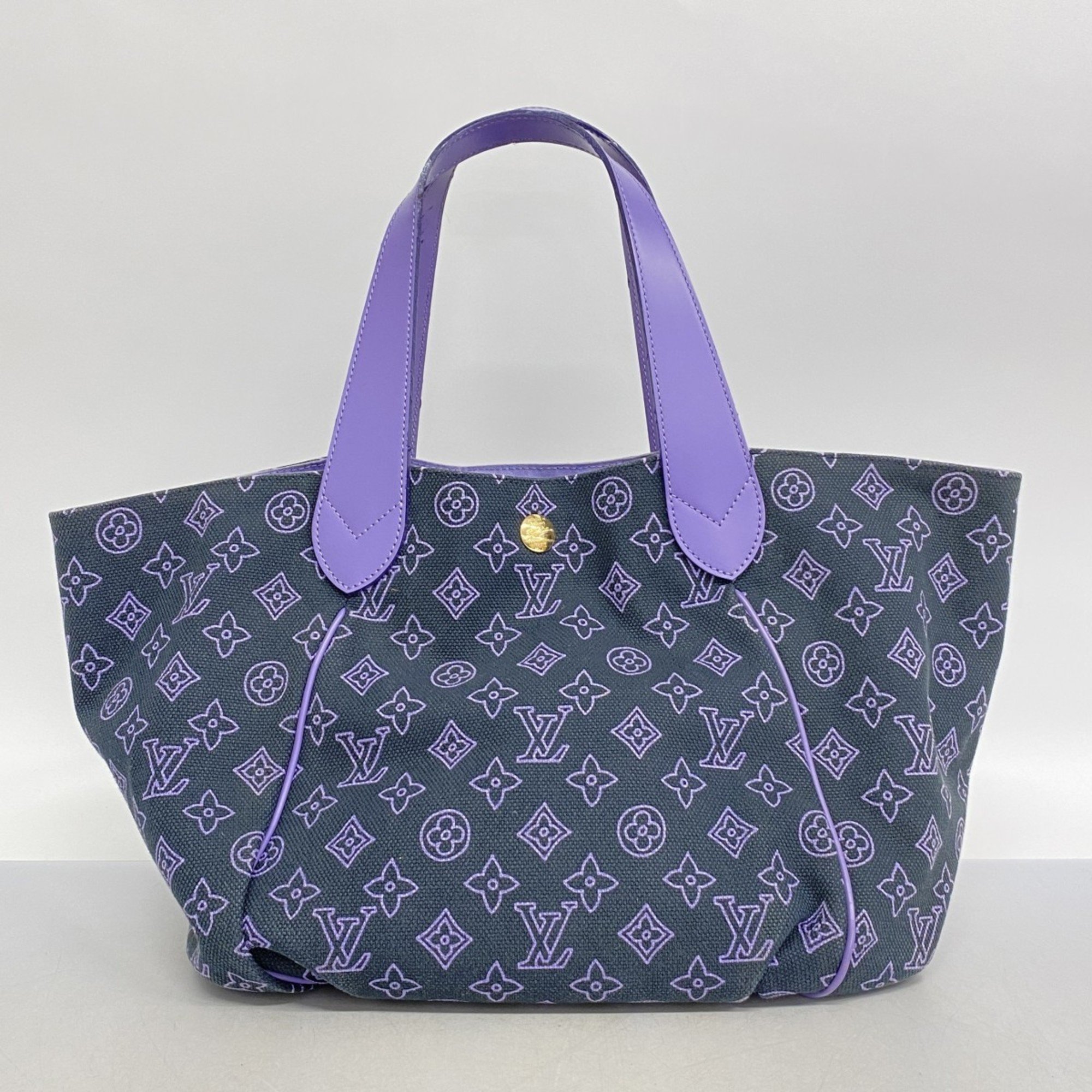 Louis Vuitton Tote Bag Monogram Beach Line Cavaipanema PM M95983 Marine Ladies